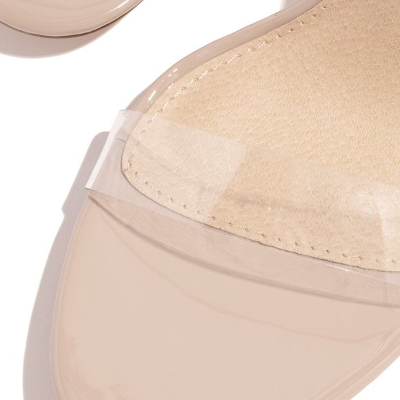 NEVER WORN Nude Heels - Picture 3 of 3